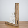 Two-Tones Wood Corbel Shelf Brackets (Set of 2)